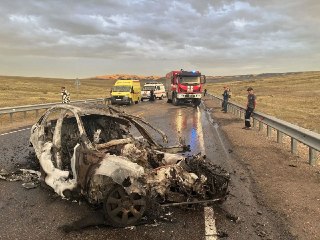 Смертельное ДТП с Бензовозом в Пий-Хемском Районе