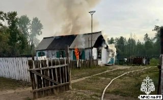 Пожар в жилом доме в Чаа-Хольском районе: все подробности